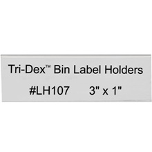 Tri-Dex™ Bin Label Holders image
