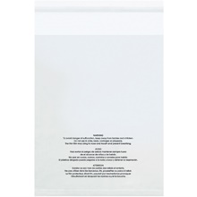 Resealable Suffocation Warning Bags image