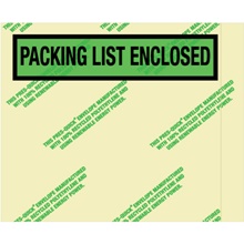 Environmental "Packing List Enclosed" Envelopes image