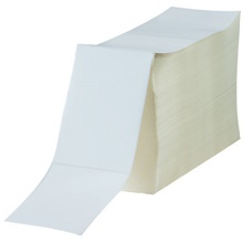 Fanfold Thermal Transfer Labels image