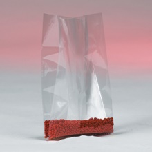 8 x 4 x 18" - 4 Mil Gusseted Poly Bags image
