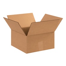 12 x 12 x 6" Flat Corrugated Boxes image