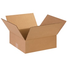 14 x 14 x 5" Flat Corrugated Boxes image