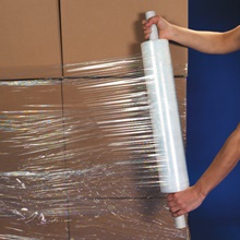 15" x  80 Gauge x 1000' Extended Core Cast Stretch Film image