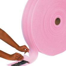 1/4" x 12" x 250' (6) Perforated Anti-Static Air Foam Rolls image