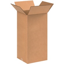 9 x 9 x 18" Tall Corrugated Boxes image
