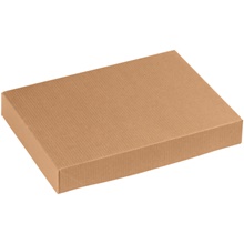 11 1/2 x 8 1/2 x 1 5/8" Kraft Apparel Boxes image