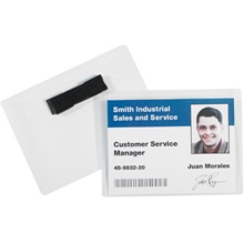 4 x 3" Magnetic Badge Holders image