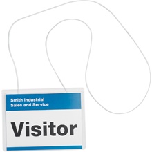 4 x 3" Hanging Style Badge Holders image