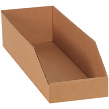 6 x 18 x 4 1/2" Kraft Bin Boxes image