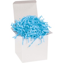 10 lb. Sky Blue Crinkle Paper image
