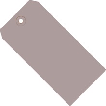 4 3/4 x 2 3/8" Gray 13 Pt. Shipping Tags image