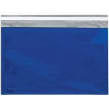 9 1/2 x 12 3/4" Blue Metallic Glamour Mailers image