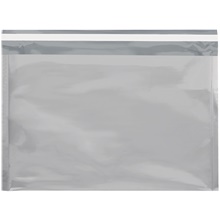9 1/2 x 12 3/4" Silver Metallic Glamour Mailers image