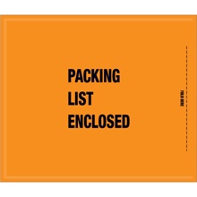 8 1/2 x 10" - Mil-Spec "Packing List Enclosed" Envelopes image