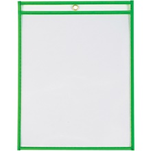 9 x 12" Neon Green Job Ticket Holders image