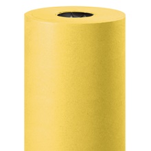 36" - 50 lb. Yellow Kraft Paper Rolls image