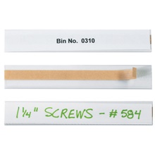 1 x 6" Open-Edge™ Plastic Label Holders image