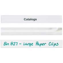 3/4 x 6" Hol-Dex® Self-Adhesive Plastic Label Holders image