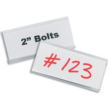 3 x 1 5/16" Wire-Rac™ Snap-On Label Holders image