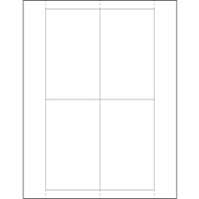 3 x 5" Vinyl Envelope Insert Cards image