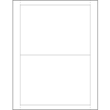 5 x 7" Vinyl Envelope Insert Cards image