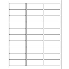 2 5/8 x 1" Weather-Resistant Laser Labels image