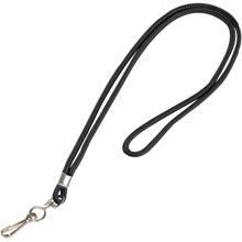 Standard Black Lanyard with Hook image