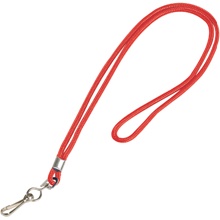 Standard Red Lanyard with Hook image
