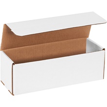 12 x 4 x 4" White Corrugated Mailers image