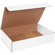 18 x 12 x 4" White Corrugated Mailers image