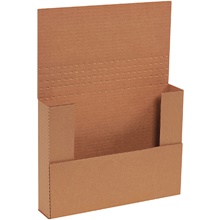 11 1/8 x 8 5/8 x 2" Kraft Easy-Fold Mailers image