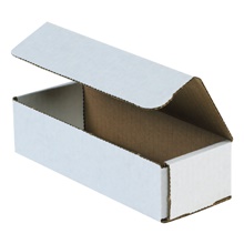 8 x 2 x 2" White Corrugated Mailers image