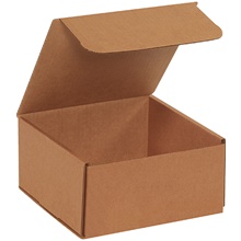 8 x 8 x 4" Kraft Corrugated Mailers image