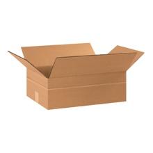 17 1/4 x 11 1/4 x 6" Multi-Depth Corrugated Boxes image