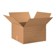 20 x 20 x 12" Multi-Depth Corrugated Boxes image