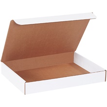 14 x 10 x 2" White Literature Mailers image