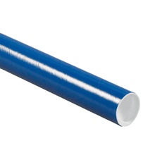 2 x 6" Blue Tubes with Caps image