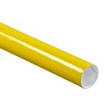 2 x 6" Yellow Tubes with Caps image