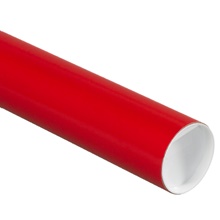 3 x 12" Red Tubes with Caps image