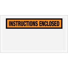 5 1/2 x 10" "Instructions Enclosed" Envelopes image