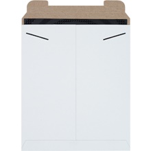 12 3/4 x 15" White Stayflats® Mailers image