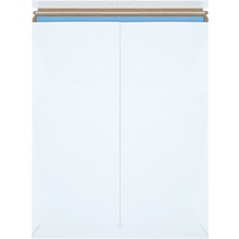 17 x 21" White Self-Seal Stayflats Plus® Mailers image