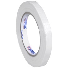 1/2" x 60 yds. (12 Pack) Tape Logic® 1400 Strapping Tape image