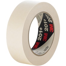 1 1/2" x 60 yds. (12 Pack) 3M General Use Masking Tape 201+ image