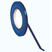 3/8" x 180 yds. Dark Blue Bag Tape image