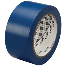 1" x 36 yds. Blue 3M General Purpose Vinyl Tape 764 image