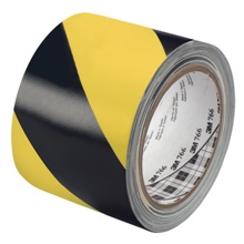 3" x 36 yds. Black/Yellow (2 Pack) 3M Safety Stripe Warning Tape 766 image