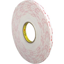 1/2" x 5 yds. White 3M™ 4952 VHB™ Tape image