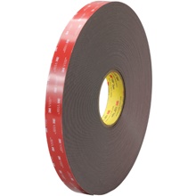 1" x 5 yds. Black 3M™ 4919F VHB™ Tape image